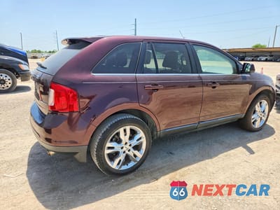Trzecie zdjęcie samochodu z tyłu: 2011 FORD EDGE LIMITED VIN:2FMDK3KC8BBA05559 - miniatura