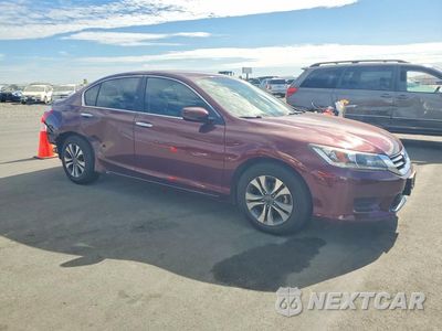 Czwarte zdjęcie samochodu z boku: 2015 HONDA ACCORD LX VIN:1HGCR2F34FA223727 - miniatura