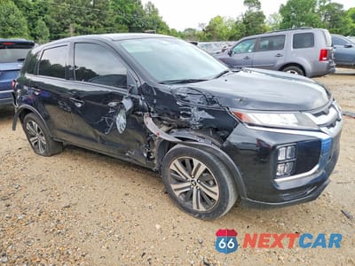 Czwarte zdjęcie samochodu z boku: 2024 MITSUBISHI OUTLANDER SPORT S/SE VIN:JA4ARUAU7RU018045 - miniatura