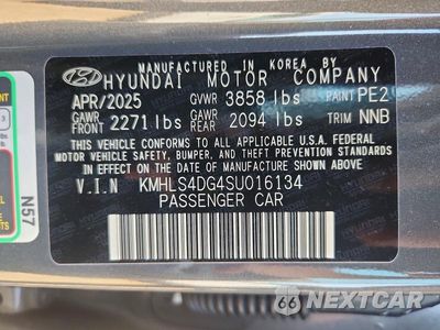 Zdjęcie 13 z 13 samochodu: 2025 HYUNDAI ELANTRA SEL VIN:KMHLS4DG4SU016134 - miniatura