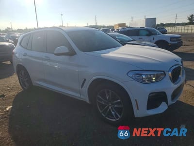 Czwarte zdjęcie samochodu z boku: 2021 BMW X3 XDRIVE30I VIN:5UXTY5C06M9F39644 - miniatura