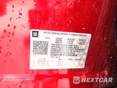 Zdjęcie 13 z 13 samochodu: 2018 CHEVROLET EQUINOX LT VIN:2GNAXSEV9J6310826 - miniatura