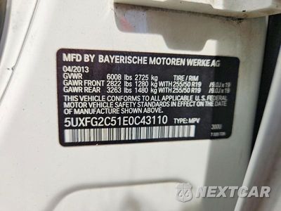 Zdjęcie 13 z 13 samochodu: 2014 BMW X6 XDRIVE35I VIN:5UXFG2C51E0C43110 - miniatura