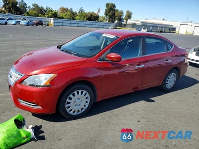 2014 NISSAN SENTRA S 3N1AB7AP0EL625630 - główne zdjęcie licytacji z USA - miniatura