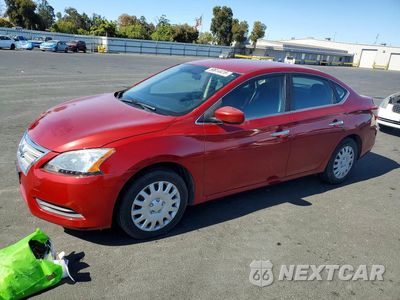 2014 NISSAN SENTRA S 3N1AB7AP0EL625630 - główne zdjęcie licytacji z USA - miniatura