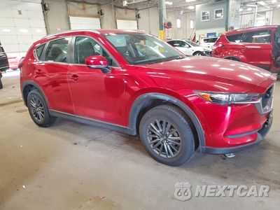 Czwarte zdjęcie samochodu z boku: 2021 MAZDA CX-5 SPORT VIN:JM3KFBBMXM1333607 - miniatura