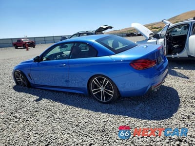 Drugie zdjęcie samochodu z przodu: 2020 BMW 430I VIN:WBA4Z1C08L5P91813 - miniatura