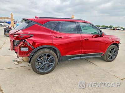 Trzecie zdjęcie samochodu z tyłu: 2021 CHEVROLET BLAZER RS VIN:3GNKBERS7MS522019 - miniatura