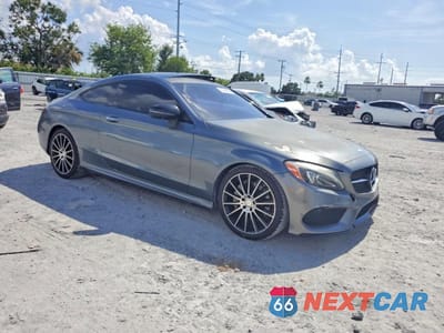 Czwarte zdjęcie samochodu z boku: 2017 MERCEDES-BENZ C 300 VIN:WDDWJ4JB0HF356445 - miniatura