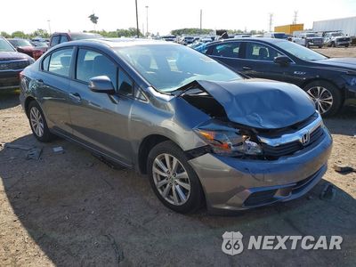 Czwarte zdjęcie samochodu z boku: 2012 HONDA CIVIC EX VIN:19XFB2F83CE375499 - miniatura