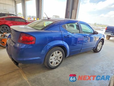 Trzecie zdjęcie samochodu z tyłu: 2013 DODGE AVENGER SE VIN:1C3CDZAB7DN773261 - miniatura