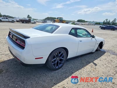 Trzecie zdjęcie samochodu z tyłu: 2022 DODGE CHALLENGER R/T VIN:2C3CDZBT2NH233818 - miniatura
