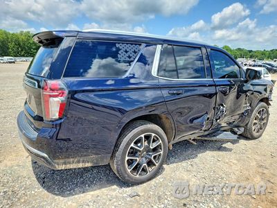 Trzecie zdjęcie samochodu z tyłu: 2023 CHEVROLET TAHOE K1500 LT VIN:1GNSKNKT6PR367859 - miniatura