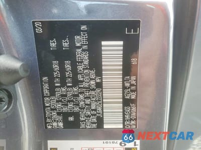 Zdjęcie 13 z 13 samochodu: 2020 LEXUS NX 300 VIN:JTJGARDZ5L2233290 - miniatura