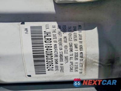 Zdjęcie 13 z 13 samochodu: 1999 HONDA CR-V LX VIN:JHLRD1840XC030524 - miniatura