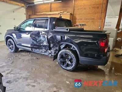 Drugie zdjęcie samochodu z przodu: 2022 HONDA RIDGELINE BLACK EDITION VIN:5FPYK3F82NB016325 - miniatura