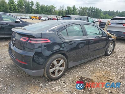 Trzecie zdjęcie samochodu z tyłu: 2013 CHEVROLET VOLT VIN:1G1RD6E42DU139726 - miniatura
