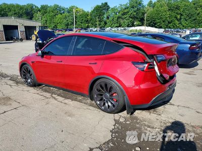 Drugie zdjęcie samochodu z przodu: 2021 TESLA MODEL Y VIN:5YJYGDEE7MF089423 - miniatura