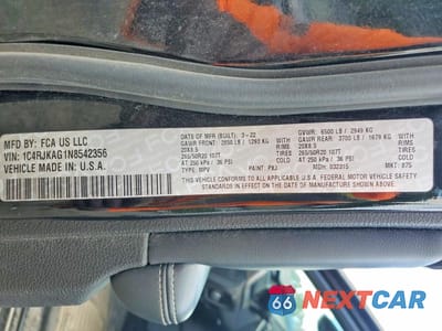 Zdjęcie 13 z 13 samochodu: 2022 JEEP GRAND CHEROKEE L LAREDO VIN:1C4RJKAG1N8542356 - miniatura