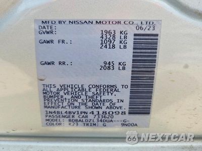 Zdjęcie 12 z 12 samochodu: 2023 NISSAN ALTIMA S VIN:1N4BL4BV1PN418098 - miniatura