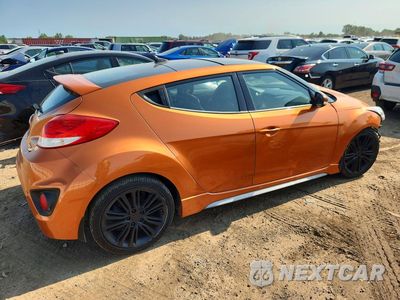 Trzecie zdjęcie samochodu z tyłu: 2016 HYUNDAI VELOSTER TURBO VIN:KMHTC6AE4GU279775 - miniatura