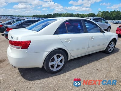 Trzecie zdjęcie samochodu z tyłu: 2007 HYUNDAI SONATA SE VIN:5NPEU46FX7H220899 - miniatura
