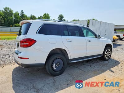 Trzecie zdjęcie samochodu z tyłu: 2017 MERCEDES-BENZ GLS 450 4MATIC VIN:4JGDF6EE6HA848456 - miniatura