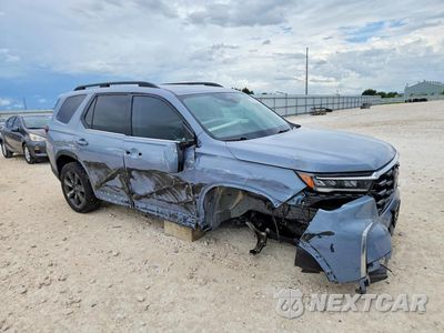 Czwarte zdjęcie samochodu z boku: 2025 HONDA PILOT ELITE VIN:5FNYG1H88SB010326 - miniatura