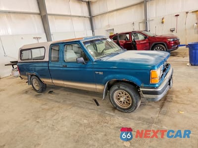 Czwarte zdjęcie samochodu z boku: 1992 FORD RANGER SUPER CAB VIN:1FTCR14U0NPA00505 - miniatura