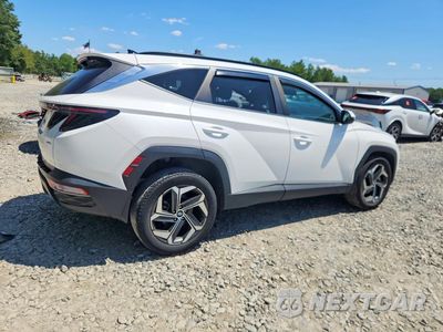 Trzecie zdjęcie samochodu z tyłu: 2023 HYUNDAI TUCSON SEL VIN:5NMJFCAE5PH251749 - miniatura