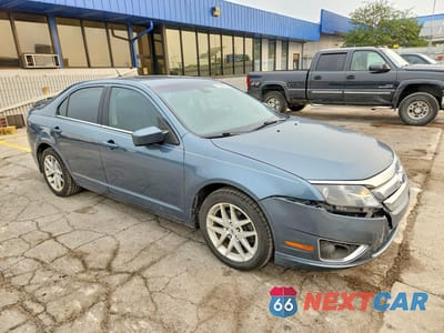 Czwarte zdjęcie samochodu z boku: 2012 FORD FUSION SEL VIN:3FAHP0JA6CR256773 - miniatura
