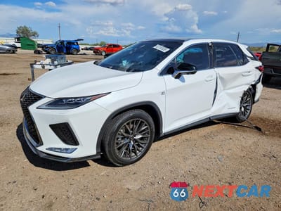 2022 LEXUS RX 450H F SPORT 2T2YGMDA4NC085197 - główne zdjęcie licytacji z USA - miniatura