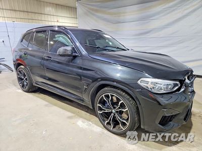 Czwarte zdjęcie samochodu z boku: 2021 BMW X3 M COMPETITION VIN:5YMTS0C02M9H09852 - miniatura