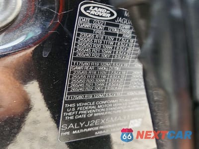 Zdjęcie 12 z 12 samochodu: 2021 LAND ROVER RANGE ROVER VELAR S VIN:SALYJ2EX5MA311899 - miniatura
