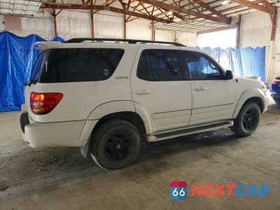 Trzecie zdjęcie samochodu z tyłu: 2002 TOYOTA SEQUOIA LIMITED VIN:5TDBT48AX2S118142 - miniatura