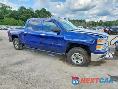 Czwarte zdjęcie samochodu z boku: 2014 CHEVROLET SILVERADO K1500 LT VIN:3GCUKREC9EG145639 - miniatura