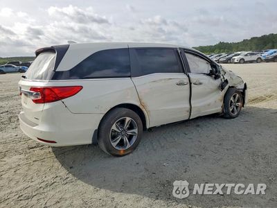 Trzecie zdjęcie samochodu z tyłu: 2018 HONDA ODYSSEY TOURING VIN:5FNRL6H87JB019448 - miniatura