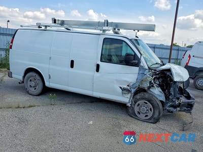 Czwarte zdjęcie samochodu z boku: 2025 GMC SAVANA G2500 VIN:1GTW7AFP8S1197402 - miniatura