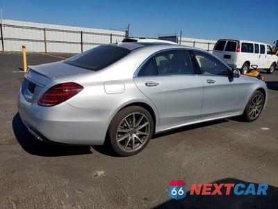 Trzecie zdjęcie samochodu z tyłu: 2019 MERCEDES-BENZ S 450 VIN:WDDUG6GB7KA468043 - miniatura