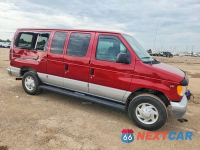 Czwarte zdjęcie samochodu z boku: 2000 FORD ECONOLINE E350 SUPER DUTY WAGON VIN:1FMNE31S0YHA94883 - miniatura