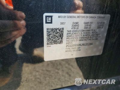 Zdjęcie 13 z 13 samochodu: 2018 CHEVROLET IMPALA LT VIN:2G1105S35J9131286 - miniatura