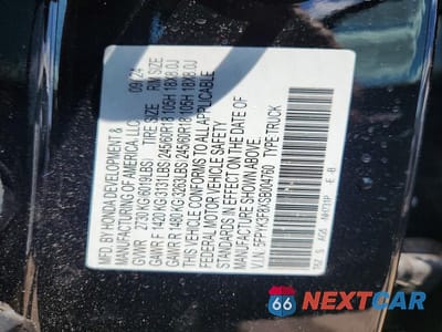 Zdjęcie 12 z 12 samochodu: 2025 HONDA RIDGELINE BLACK EDITION VIN:5FPYK3F8XSB004760 - miniatura