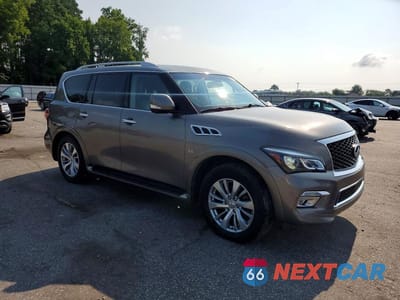 Czwarte zdjęcie samochodu z boku: 2017 INFINITI QX80 BASE VIN:JN8AZ2NF7H9645243 - miniatura