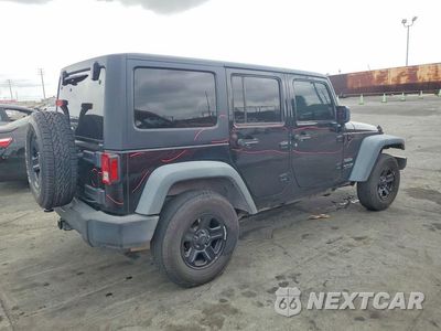 Trzecie zdjęcie samochodu z tyłu: 2018 JEEP WRANGLER UNLIMITED SPORT VIN:1C4BJWDG2JL908899 - miniatura