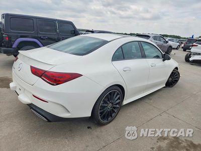 Trzecie zdjęcie samochodu z tyłu: 2021 MERCEDES-BENZ CLA 250 VIN:W1K5J4GB4MN153805 - miniatura