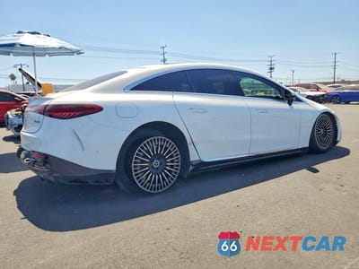 Trzecie zdjęcie samochodu z tyłu: 2023 MERCEDES-BENZ EQS SEDAN 580 4MATIC VIN:W1KCG4EB2PA028158 - miniatura