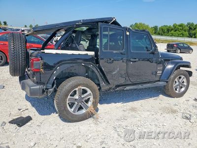 Trzecie zdjęcie samochodu z tyłu: 2020 JEEP WRANGLER UNLIMITED SAHARA VIN:1C4HJXEG0LW283094 - miniatura