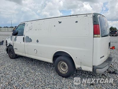 Drugie zdjęcie samochodu z przodu: 2001 GMC SAVANA 1500 DELIVERY VAN VIN:1GTFG15W411142758 - miniatura