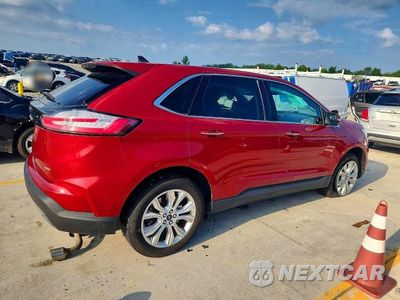 Trzecie zdjęcie samochodu z tyłu: 2022 FORD EDGE TITANIUM VIN:2FMPK4K97NBA52237 - miniatura
