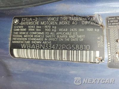 Zdjęcie 13 z 13 samochodu: 2002 BMW 325 CI VIN:WBABN33472PG58810 - miniatura